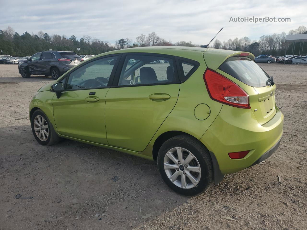 2011 Ford Fiesta Se Green vin: 3FADP4EJ3BM105613