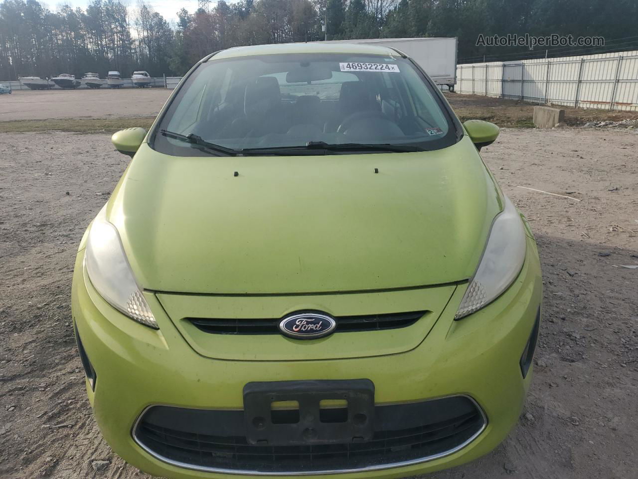 2011 Ford Fiesta Se Green vin: 3FADP4EJ3BM105613