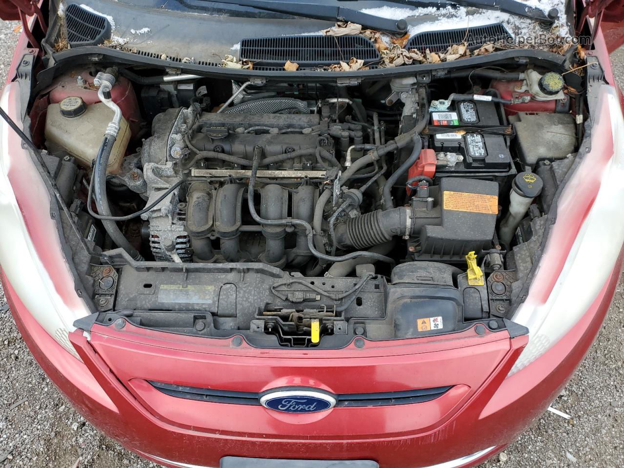 2011 Ford Fiesta Se Красный vin: 3FADP4EJ3BM116305