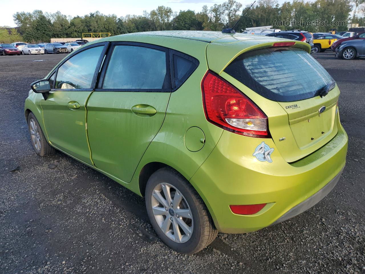 2011 Ford Fiesta Se Green vin: 3FADP4EJ3BM148977