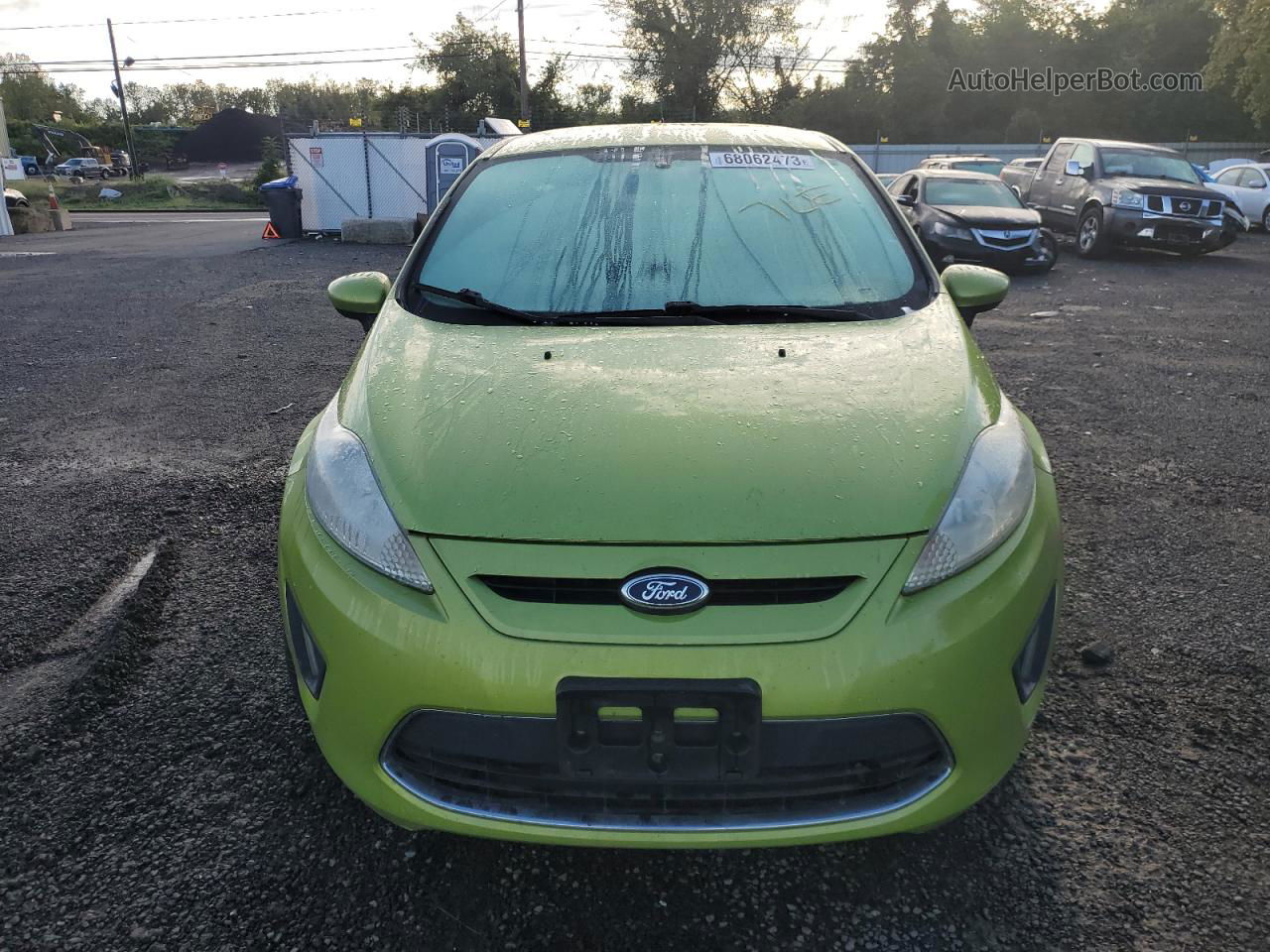 2011 Ford Fiesta Se Green vin: 3FADP4EJ3BM148977