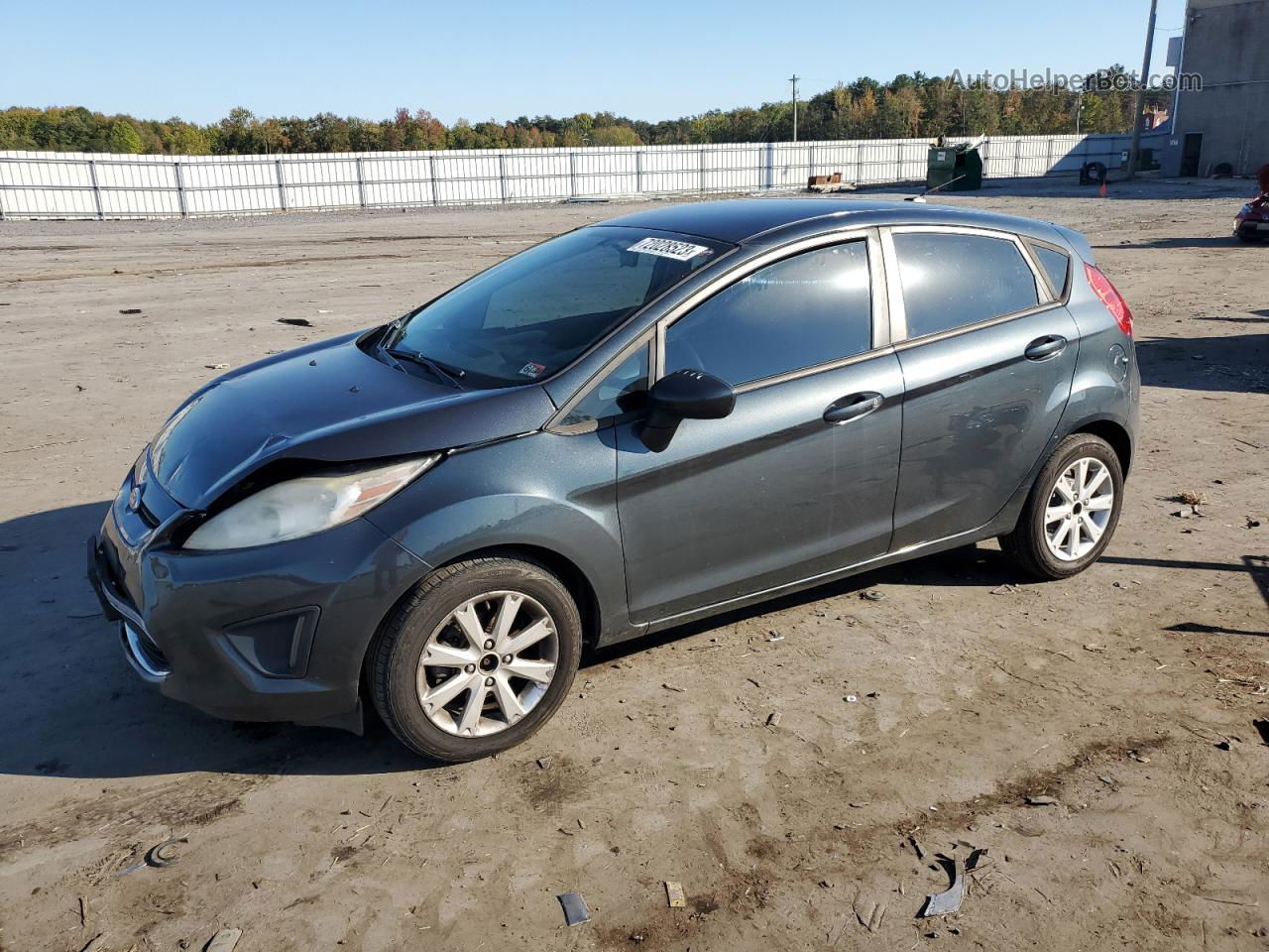 2011 Ford Fiesta Se Black vin: 3FADP4EJ3BM179162