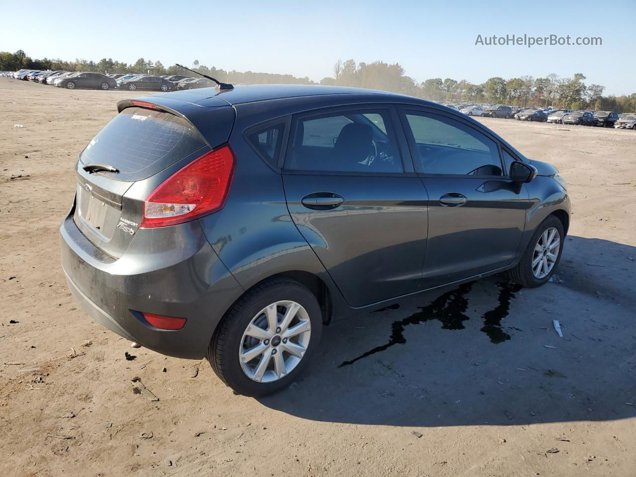 2011 Ford Fiesta Se Black vin: 3FADP4EJ3BM179162