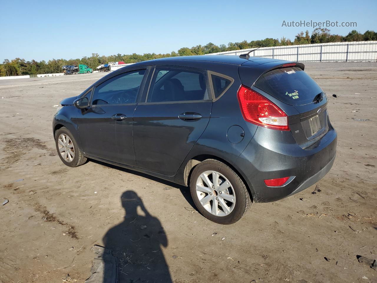 2011 Ford Fiesta Se Black vin: 3FADP4EJ3BM179162