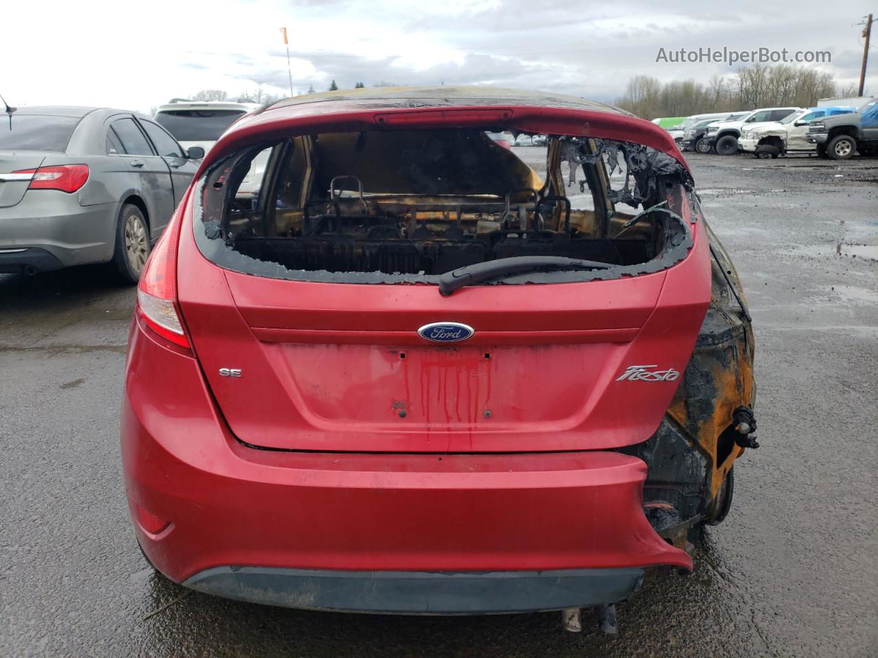 2011 Ford Fiesta Se Burn vin: 3FADP4EJ3BM234371