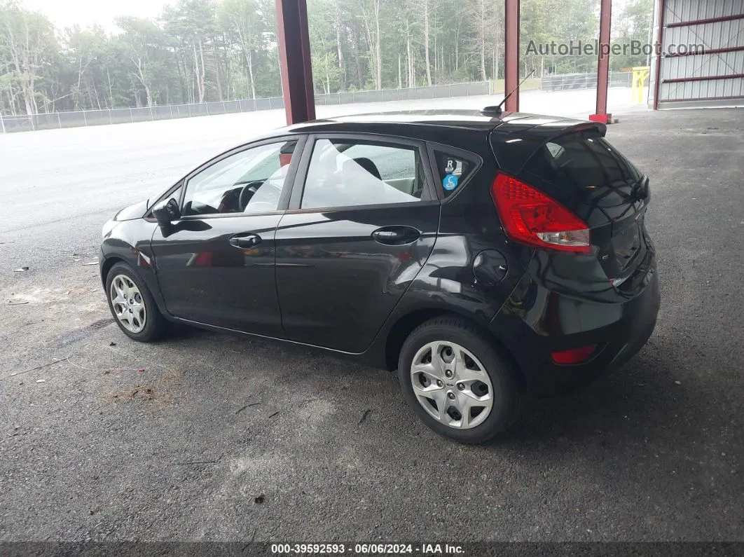 2011 Ford Fiesta Se Black vin: 3FADP4EJ3BM240574