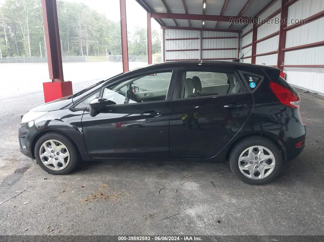 2011 Ford Fiesta Se Black vin: 3FADP4EJ3BM240574