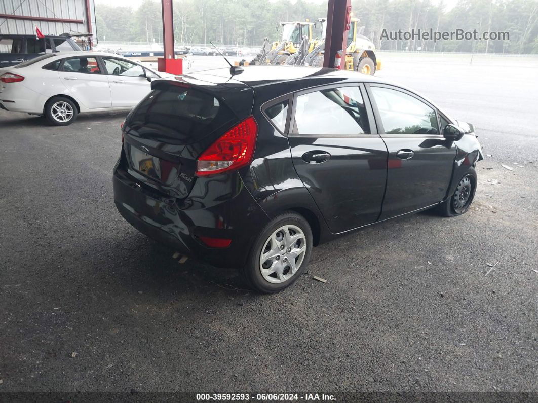 2011 Ford Fiesta Se Black vin: 3FADP4EJ3BM240574