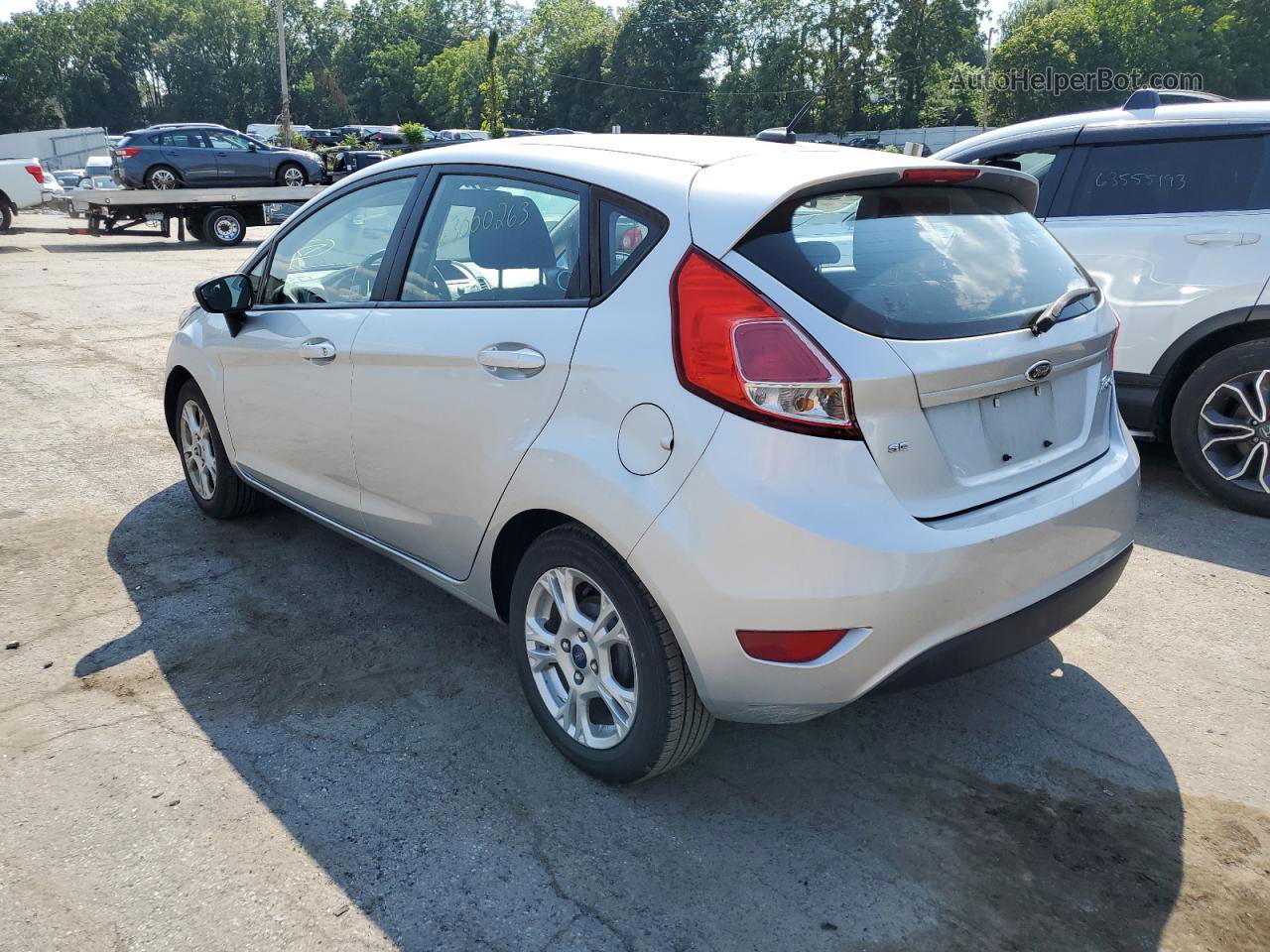 2015 Ford Fiesta Se Silver vin: 3FADP4EJ3FM108064