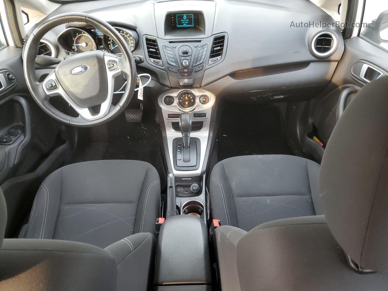 2015 Ford Fiesta Se White vin: 3FADP4EJ3FM111272