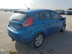 2015 Ford Fiesta Se Blue vin: 3FADP4EJ3FM117895