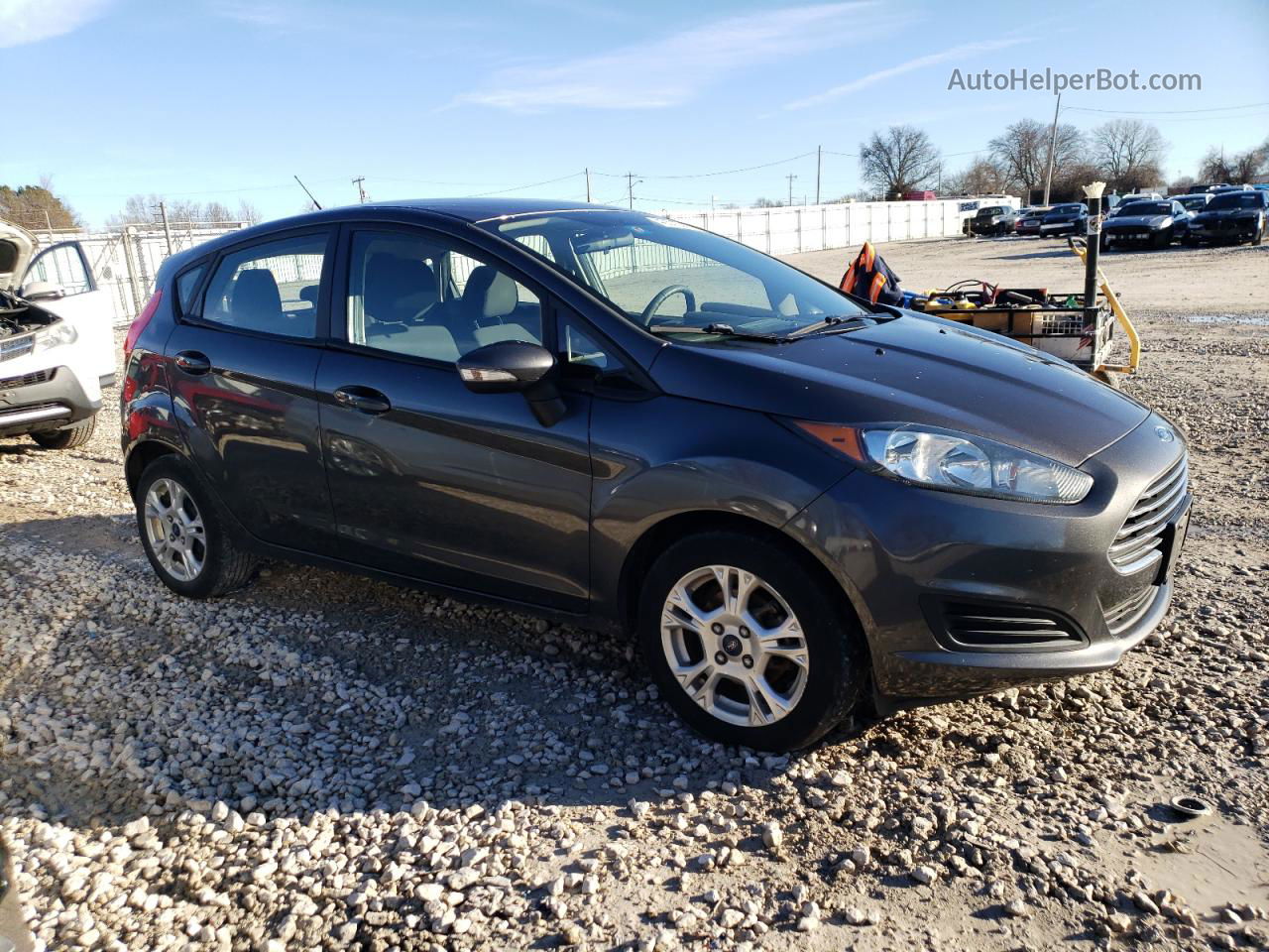 2015 Ford Fiesta Se Угольный vin: 3FADP4EJ3FM118075