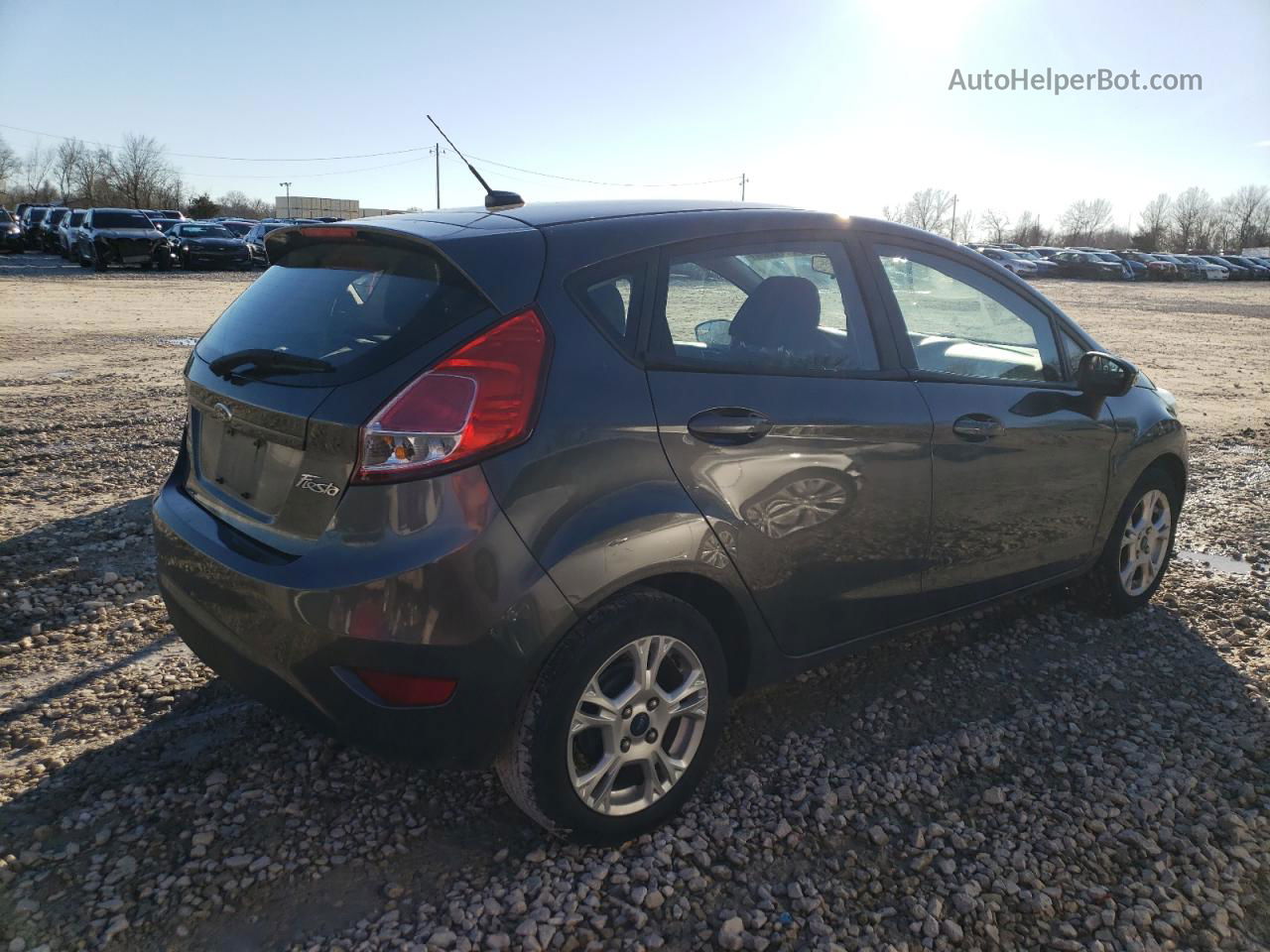 2015 Ford Fiesta Se Угольный vin: 3FADP4EJ3FM118075