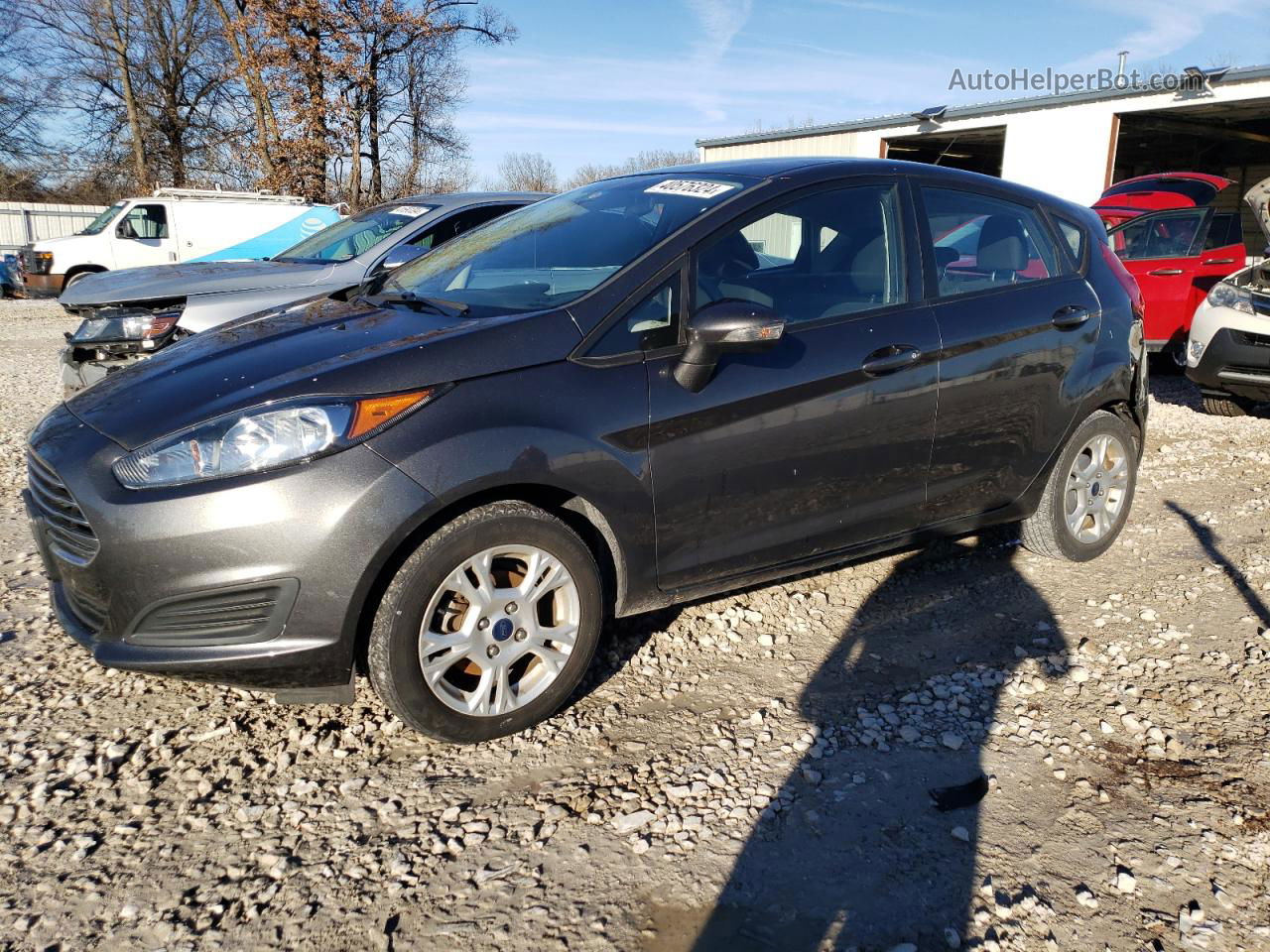 2015 Ford Fiesta Se Угольный vin: 3FADP4EJ3FM118075