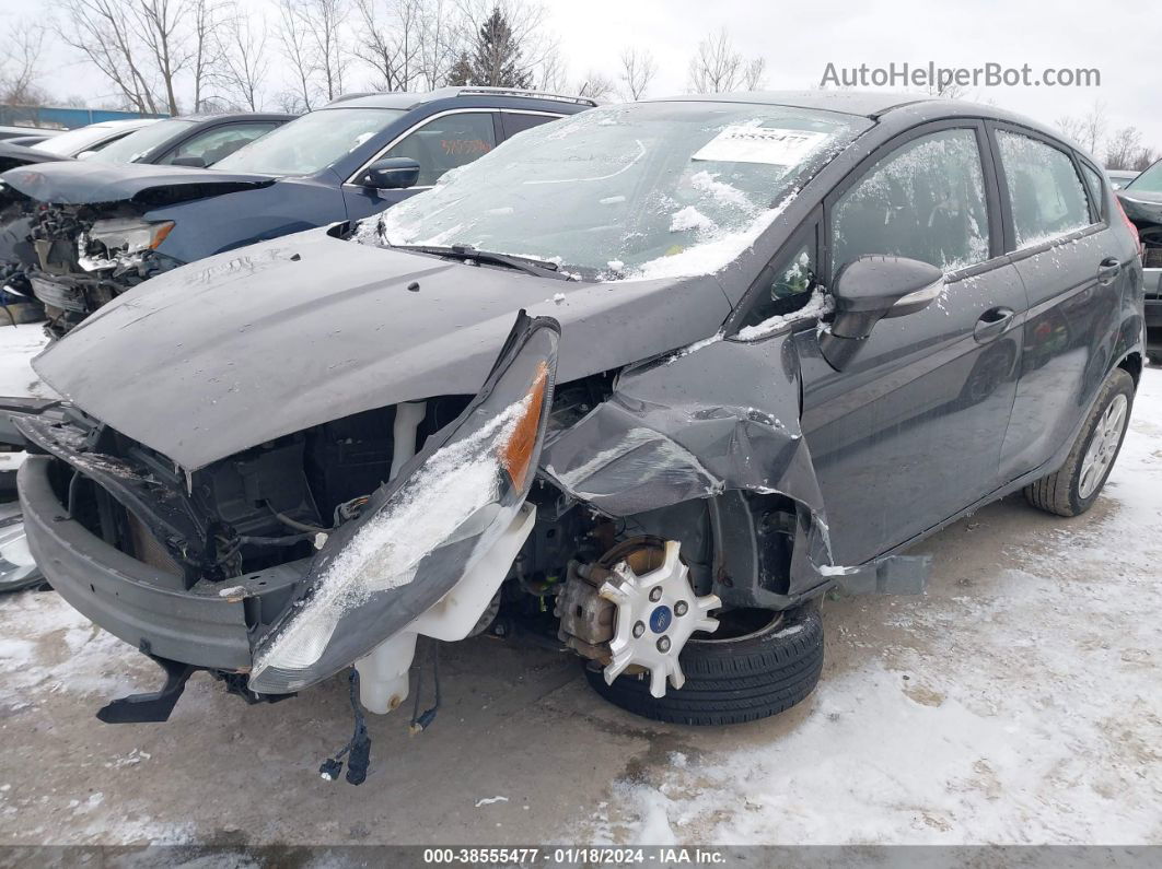 2015 Ford Fiesta Se Gray vin: 3FADP4EJ3FM136026