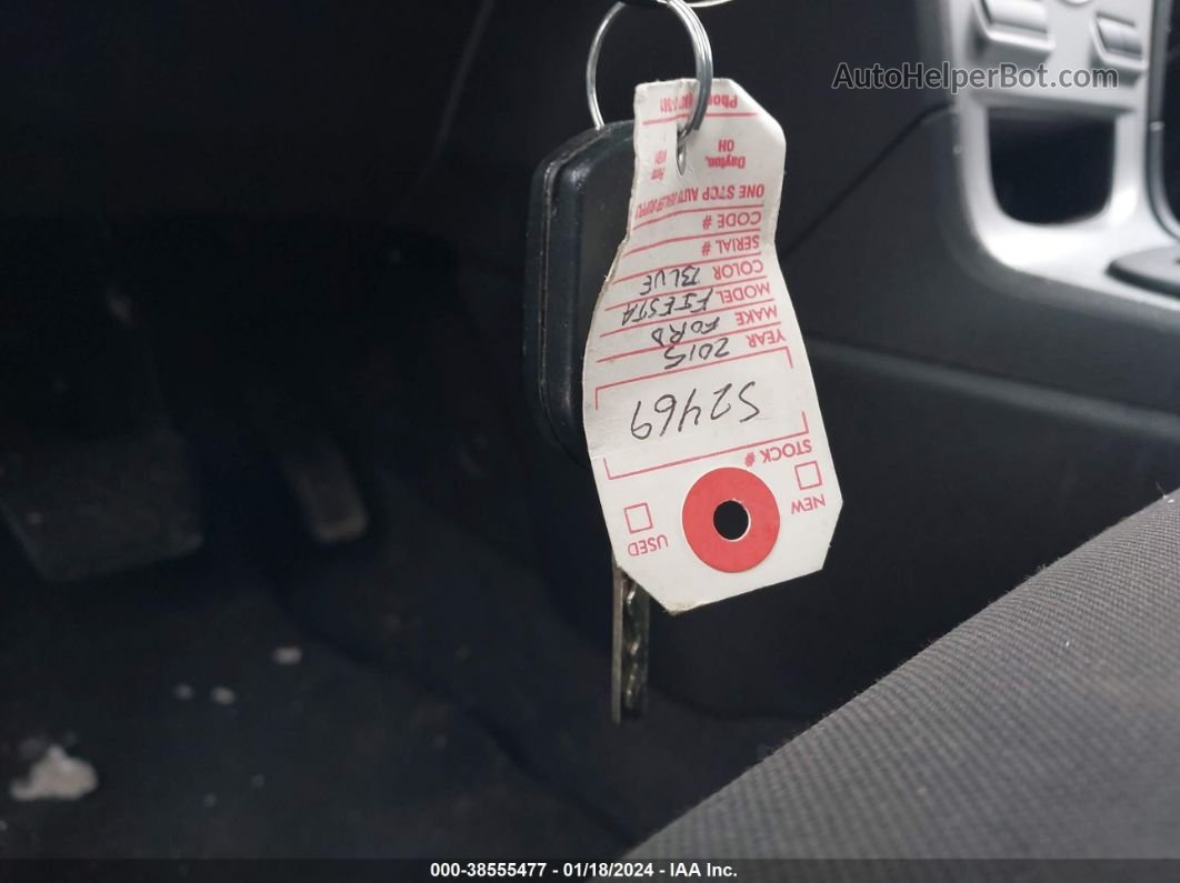 2015 Ford Fiesta Se Серый vin: 3FADP4EJ3FM136026