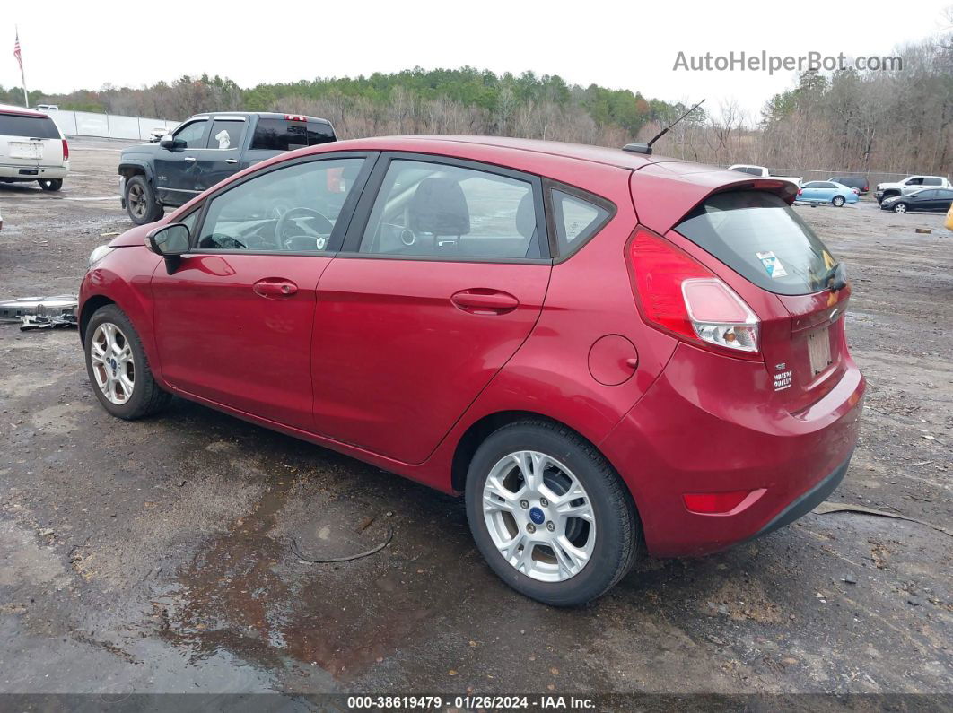 2015 Ford Fiesta Se Red vin: 3FADP4EJ3FM163341