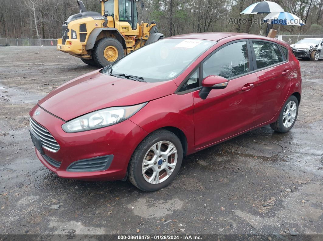 2015 Ford Fiesta Se Red vin: 3FADP4EJ3FM163341