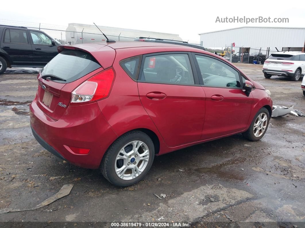 2015 Ford Fiesta Se Red vin: 3FADP4EJ3FM163341