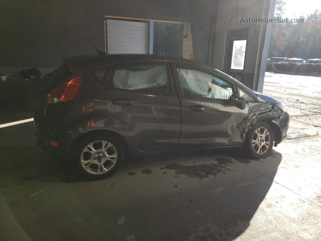 2015 Ford Fiesta Se Gray vin: 3FADP4EJ3FM171469