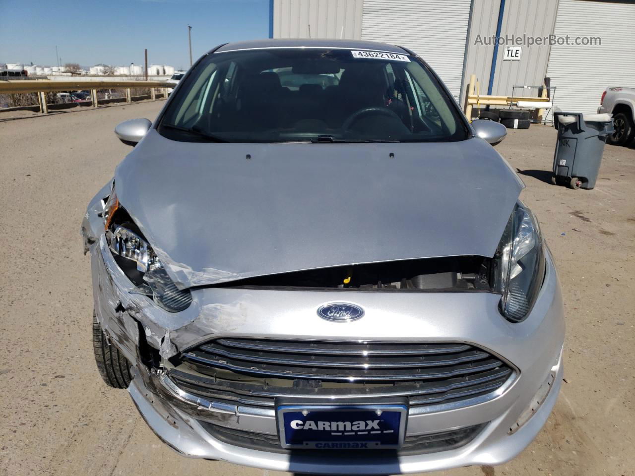 2015 Ford Fiesta Se Silver vin: 3FADP4EJ3FM172380