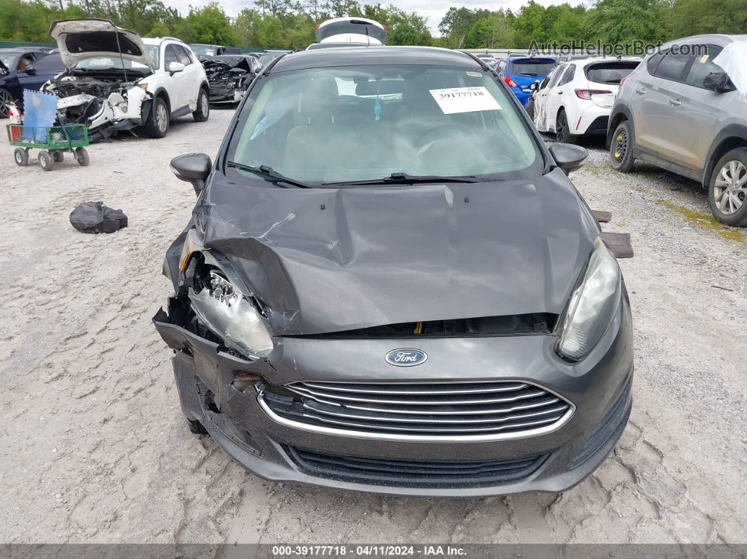 2015 Ford Fiesta Se Серый vin: 3FADP4EJ3FM184481