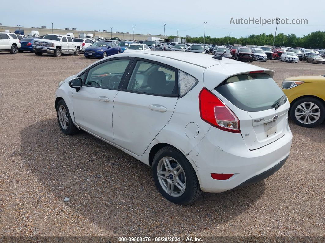 2015 Ford Fiesta Se White vin: 3FADP4EJ3FM217172