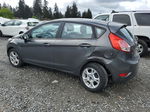 2016 Ford Fiesta Se Gray vin: 3FADP4EJ3GM112889