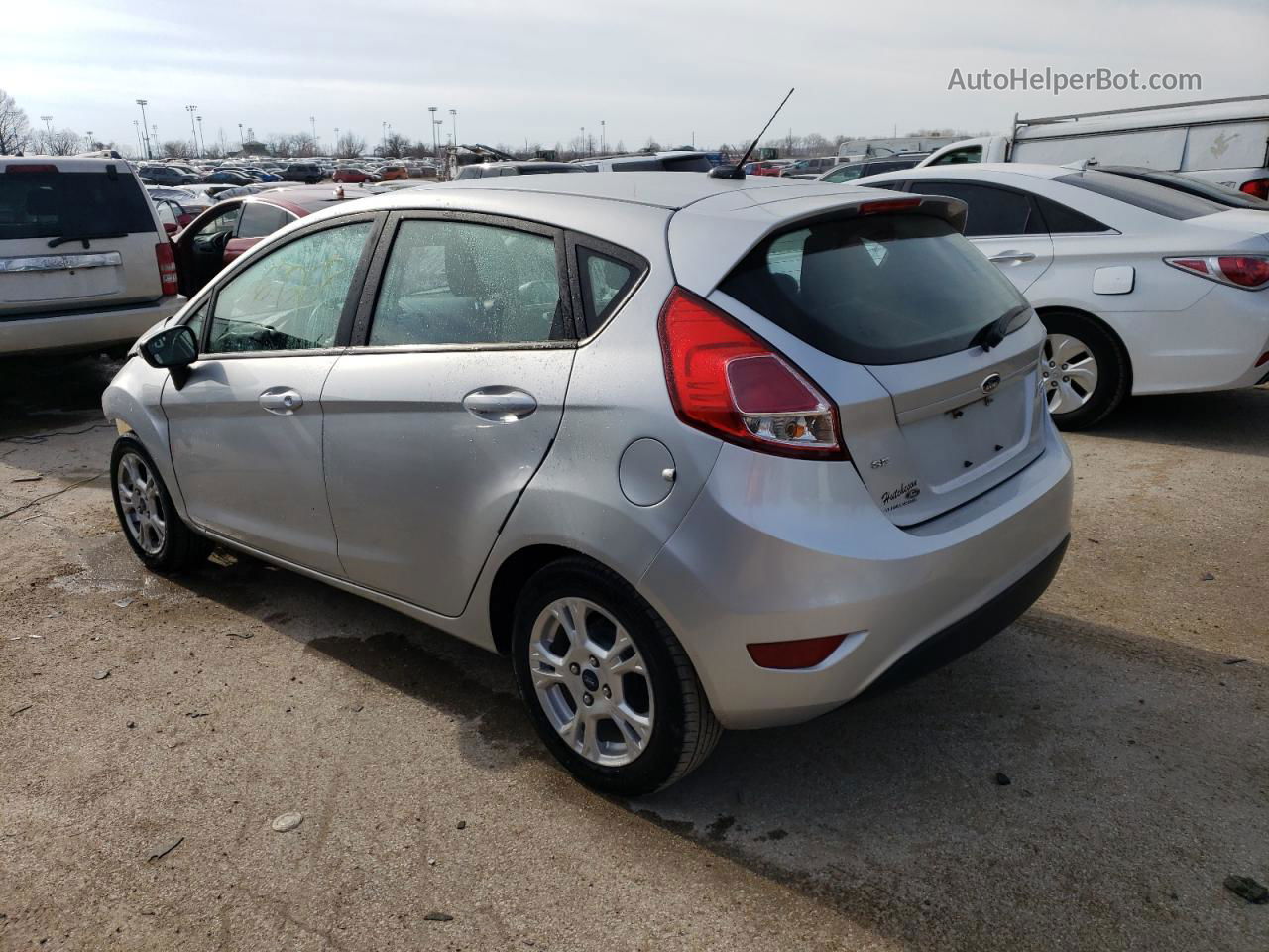 2016 Ford Fiesta Se Silver vin: 3FADP4EJ3GM114772