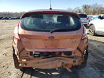 2017 Ford Fiesta Se Orange vin: 3FADP4EJ3HM109217