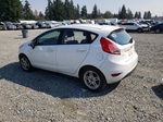 2017 Ford Fiesta Se White vin: 3FADP4EJ3HM115597