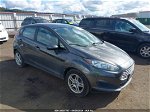 2017 Ford Fiesta Se Gray vin: 3FADP4EJ3HM119312