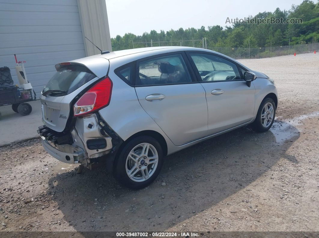 2017 Ford Fiesta Se Silver vin: 3FADP4EJ3HM142556