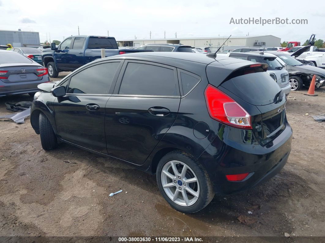 2019 Ford Fiesta Se Black vin: 3FADP4EJ3KM128082