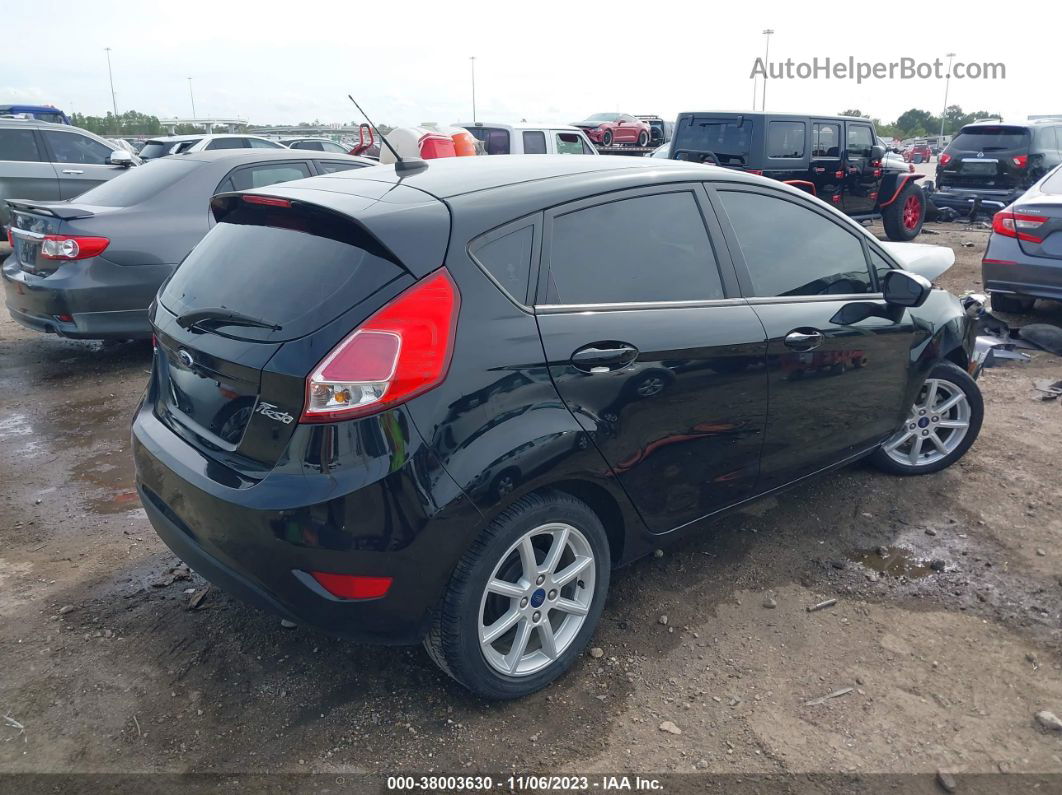 2019 Ford Fiesta Se Black vin: 3FADP4EJ3KM128082