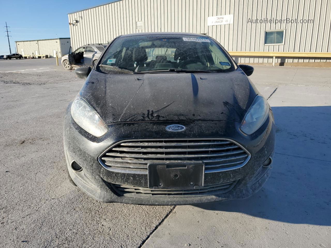 2019 Ford Fiesta Se Черный vin: 3FADP4EJ3KM134108