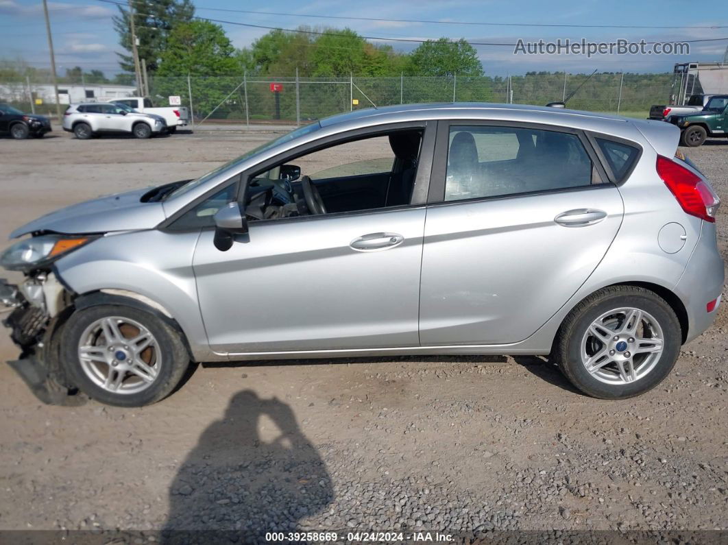 2019 Ford Fiesta Se Silver vin: 3FADP4EJ3KM153239