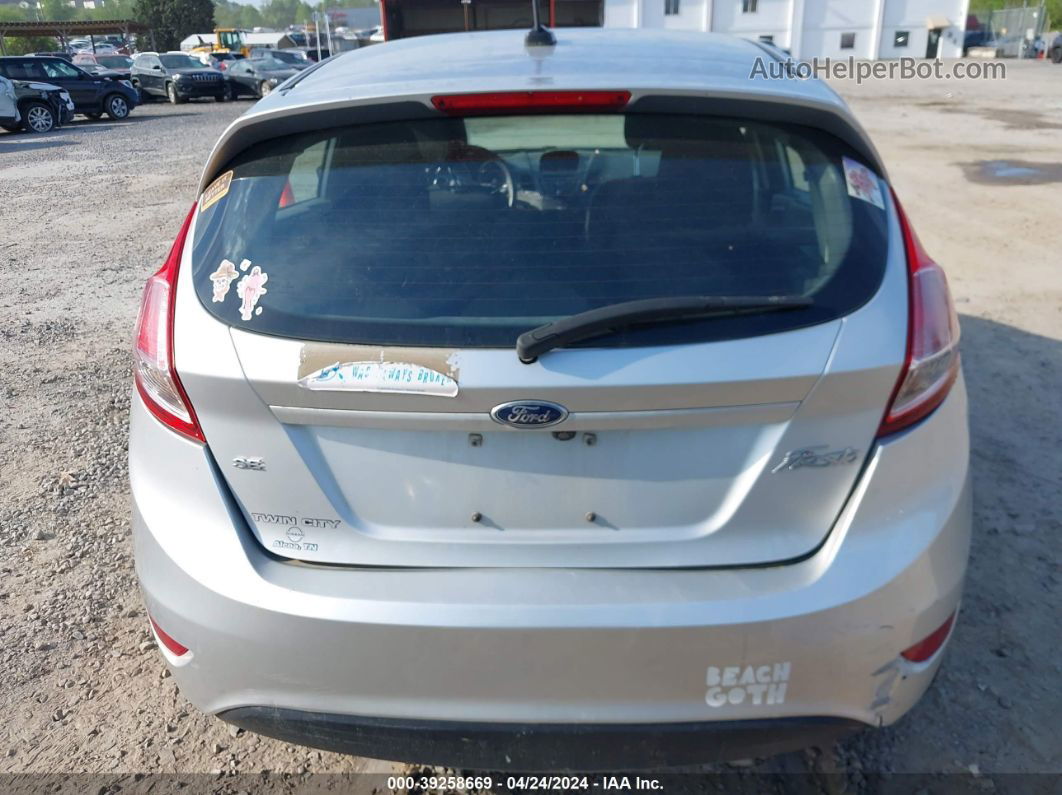 2019 Ford Fiesta Se Silver vin: 3FADP4EJ3KM153239