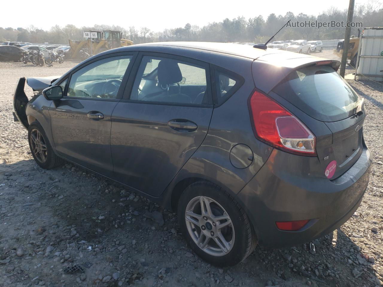 2019 Ford Fiesta Se Угольный vin: 3FADP4EJ3KM156240