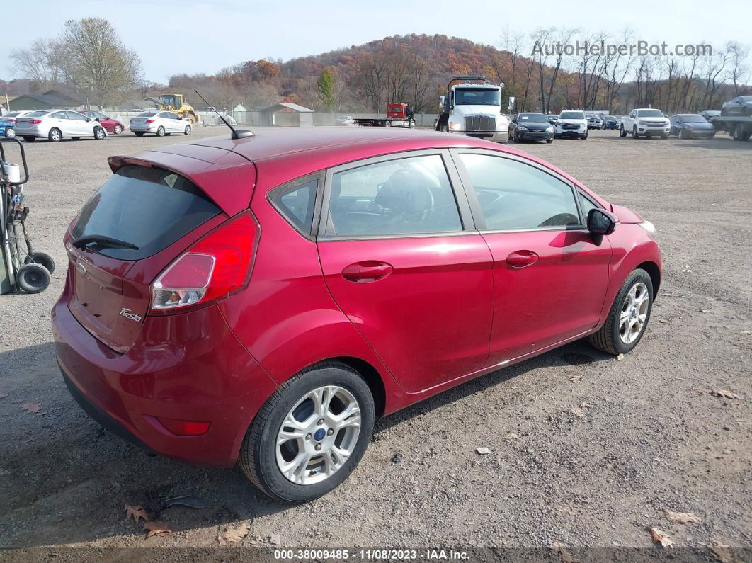 2015 Ford Fiesta Se Красный vin: 3FADP4EJ4FM171657