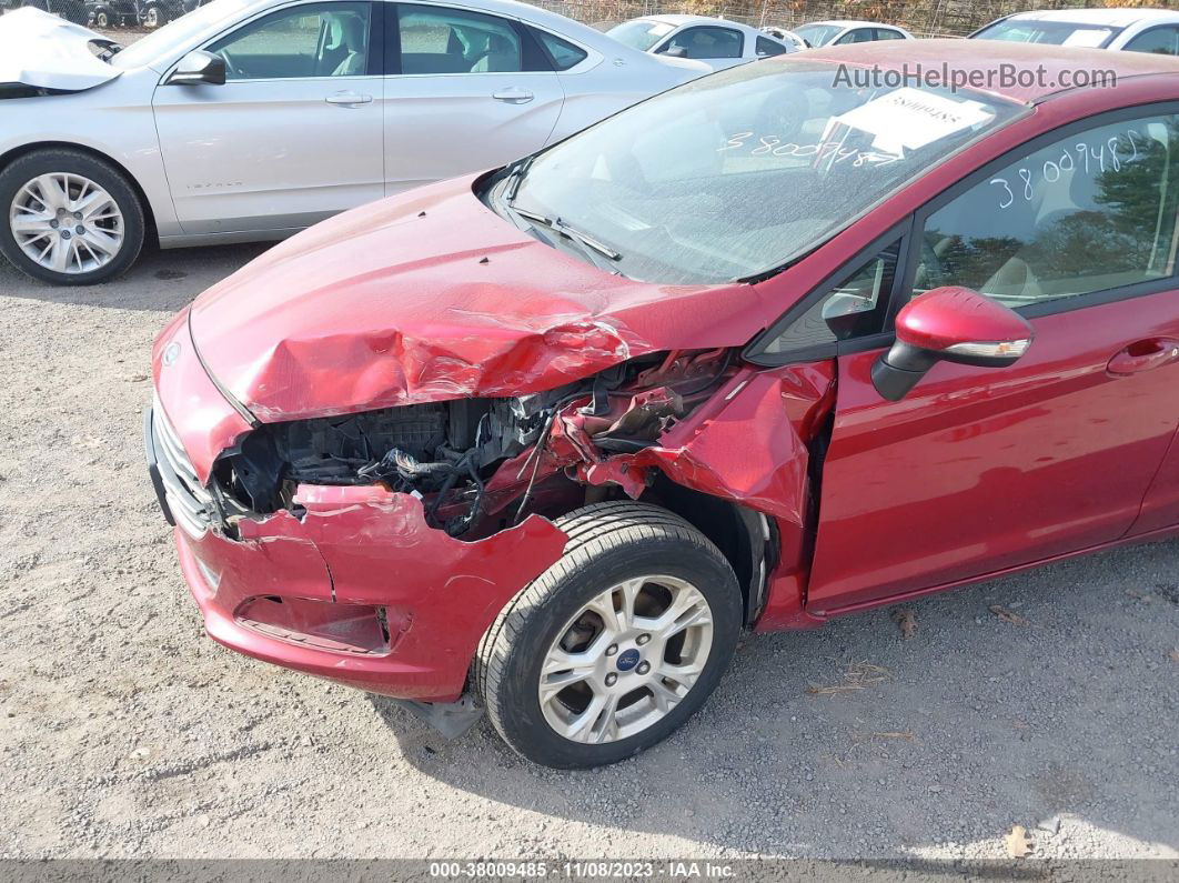 2015 Ford Fiesta Se Красный vin: 3FADP4EJ4FM171657