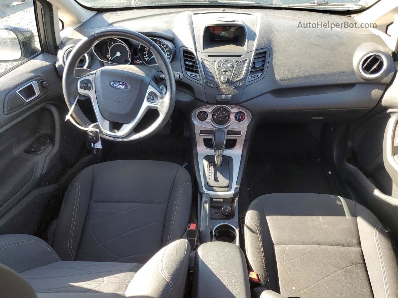 2015 Ford Fiesta Se Gray vin: 3FADP4EJ4FM211462