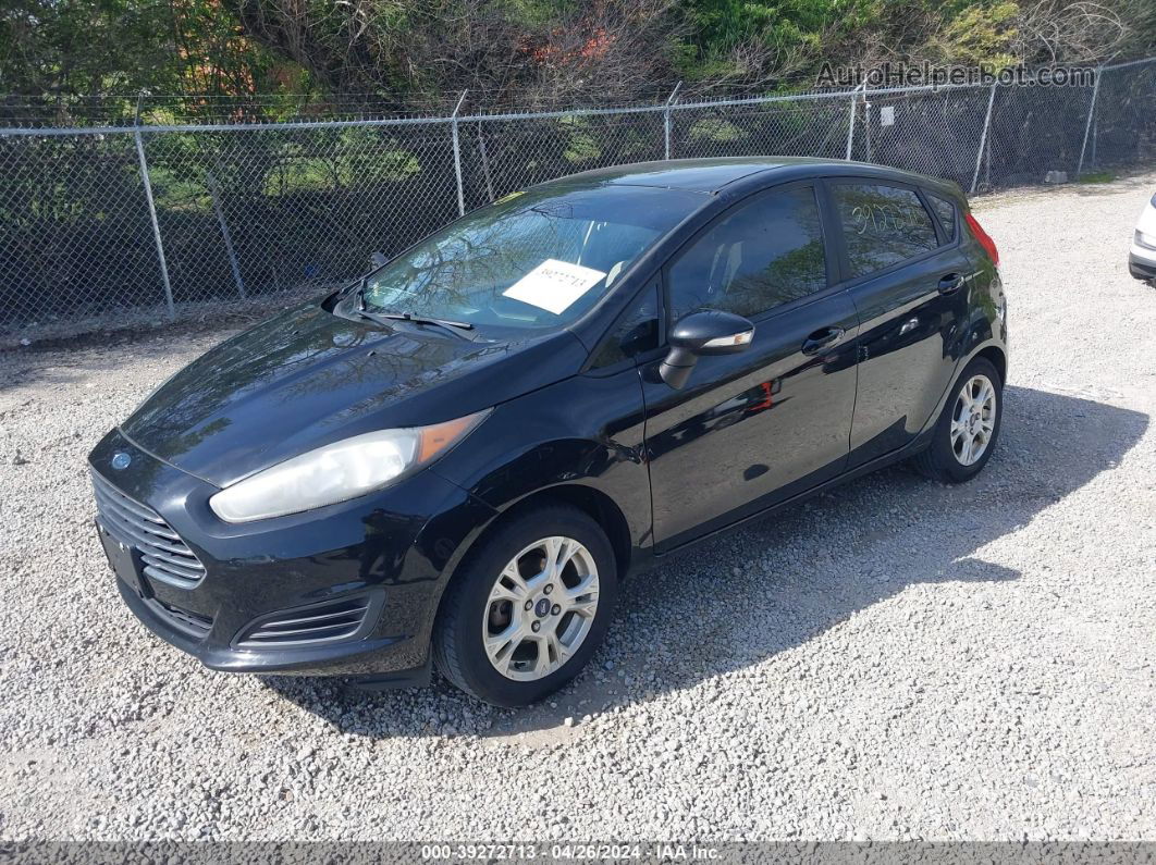 2016 Ford Fiesta Se Черный vin: 3FADP4EJ4GM184765