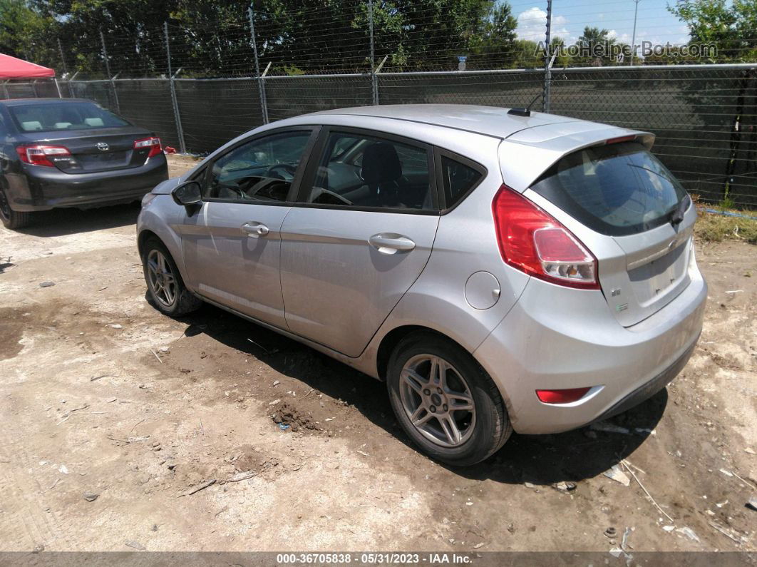 2017 Ford Fiesta Se Silver vin: 3FADP4EJ4HM110294