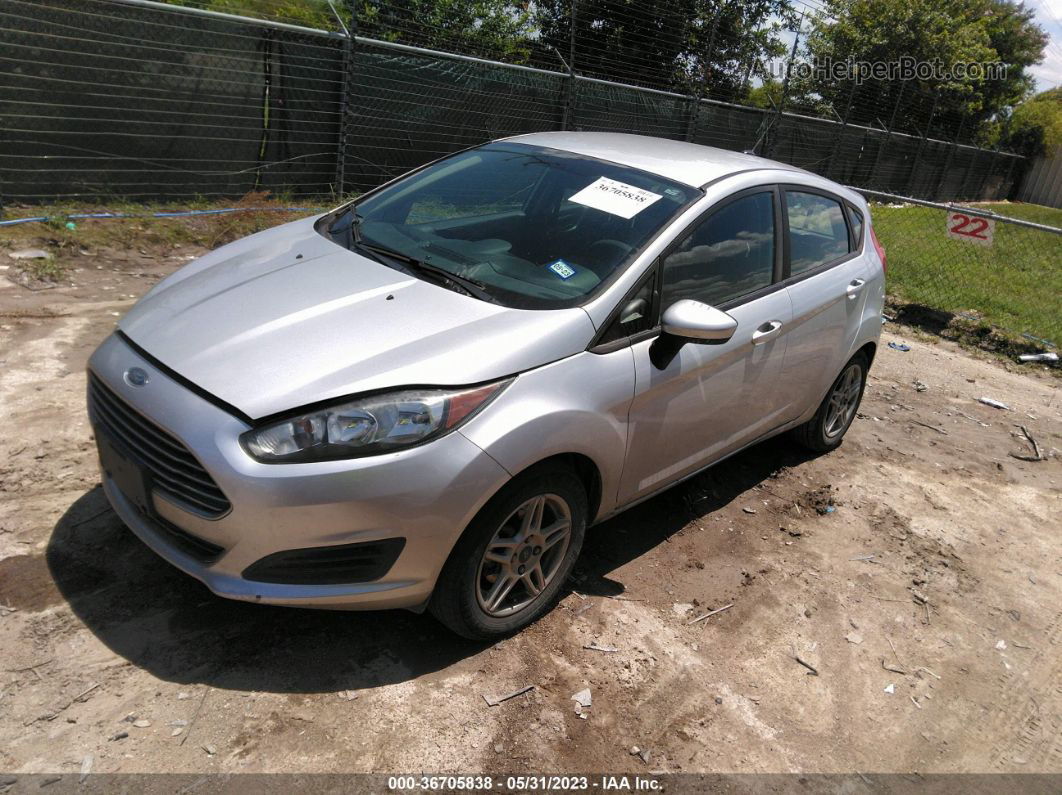 2017 Ford Fiesta Se Silver vin: 3FADP4EJ4HM110294