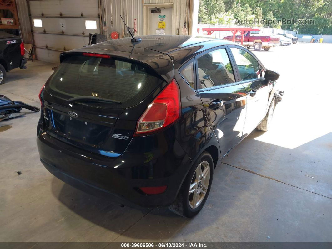 2017 Ford Fiesta Se Black vin: 3FADP4EJ4HM134773