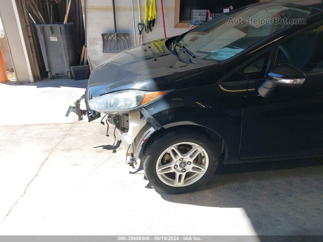 2017 Ford Fiesta Se Black vin: 3FADP4EJ4HM134773