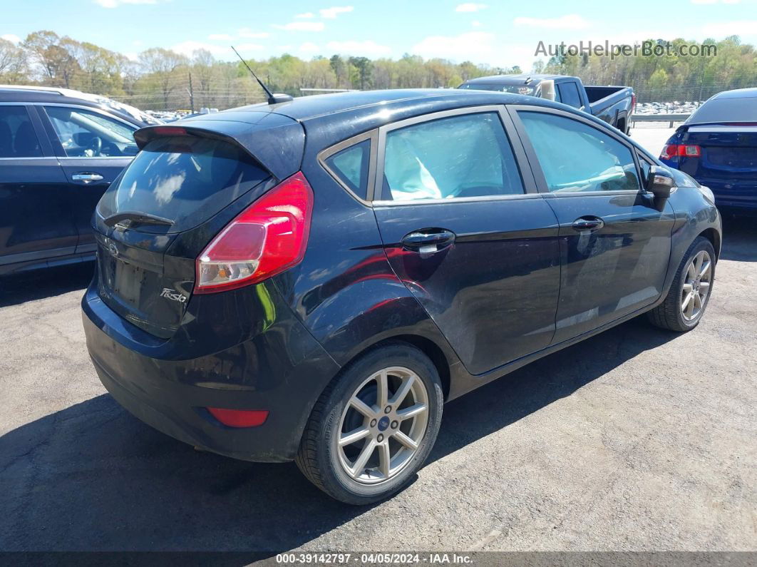 2019 Ford Fiesta Se Black vin: 3FADP4EJ4KM111257