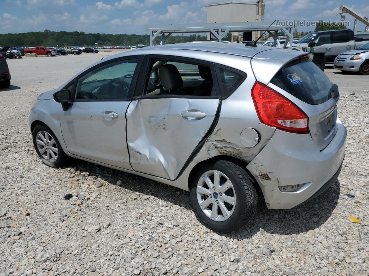 2011 Ford Fiesta Se Silver vin: 3FADP4EJ5BM111803