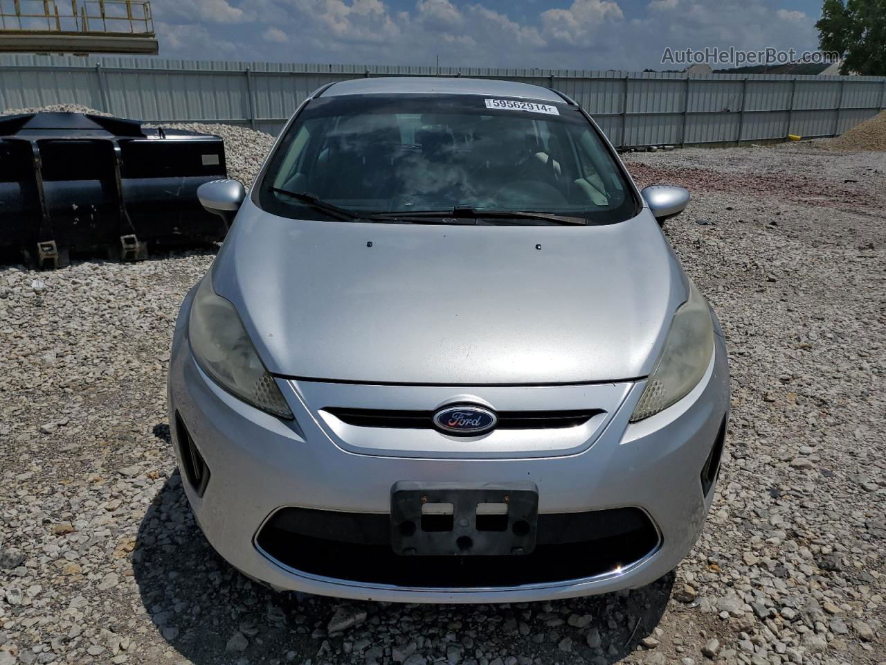 2011 Ford Fiesta Se Silver vin: 3FADP4EJ5BM111803